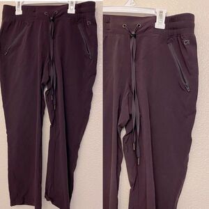 Gap fit Street To Studio hiking purple lightweight crop nylon pants S